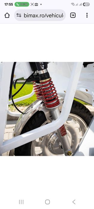 Triciclu Electric cu cabina, Fara Permis (25km/h), Motor 1500W, autono