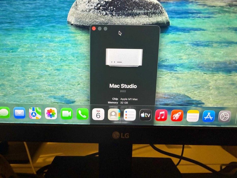 Apple Mac Studio M1 Max 10C CPU/24C GPU 32G 512GB