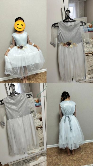 Красивые платья на девочку от 5-9 лет