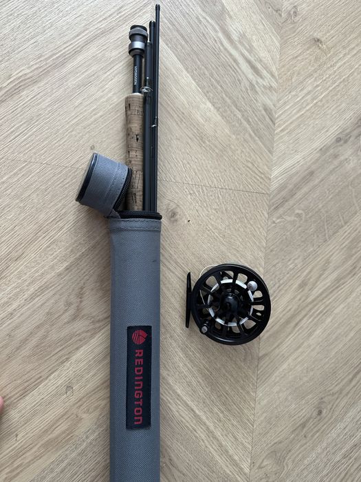 Lanseta musca fly fishing rod Redignton Hydrogen #3 11’ + mulineta noua