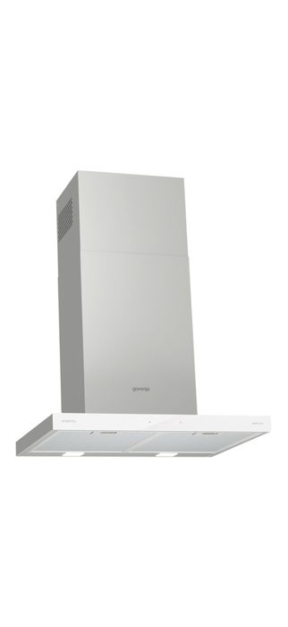 Hotă decorativă GORENJE WHT6SYW, 60 cm, 650 m³/h, albă, nefolosită