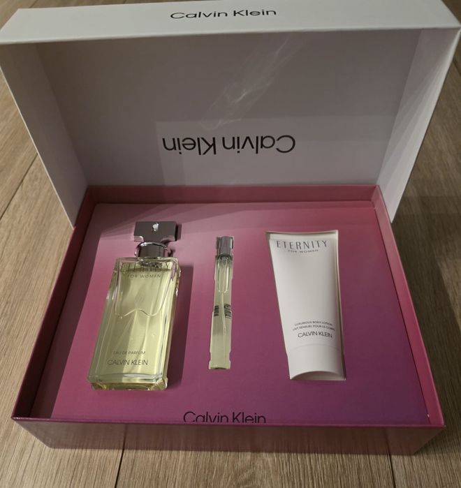 set parfum plus crema Calvin Klein Eternity