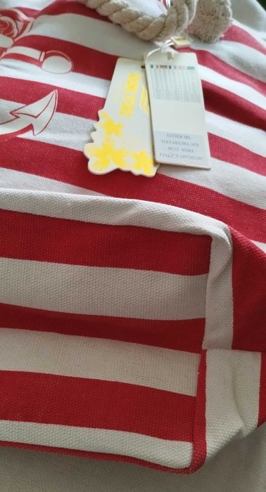 Голяма текстилна чанта с портмоне