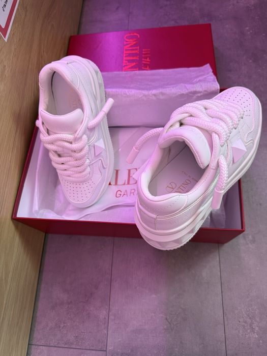 Sneakers Valentino Garavani One Stud XL white ,Poze Reale 36-4