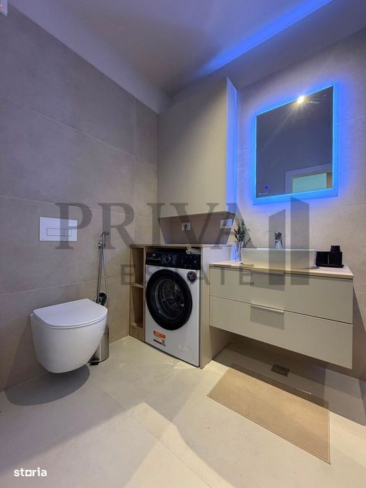 Apartament premium 2 camere mobilat, 55 mp, etaj 3, Nord One Torontal