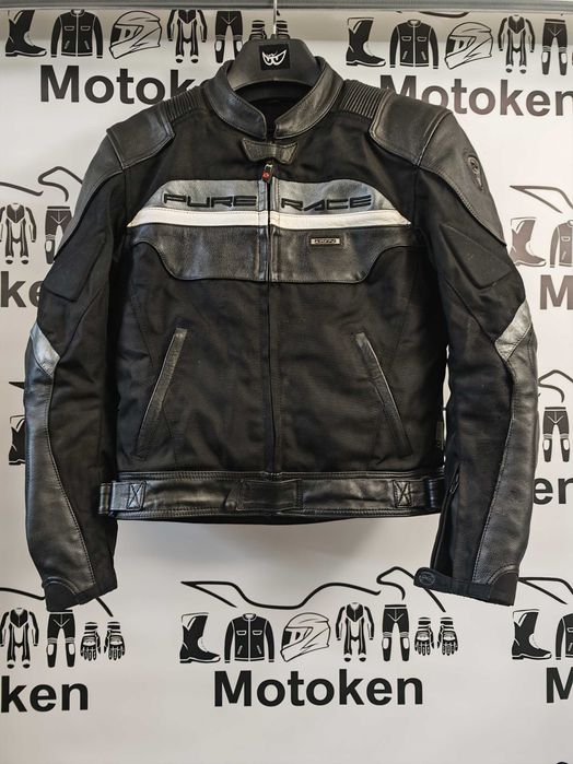Costum moto piele/textil IXS marime 50