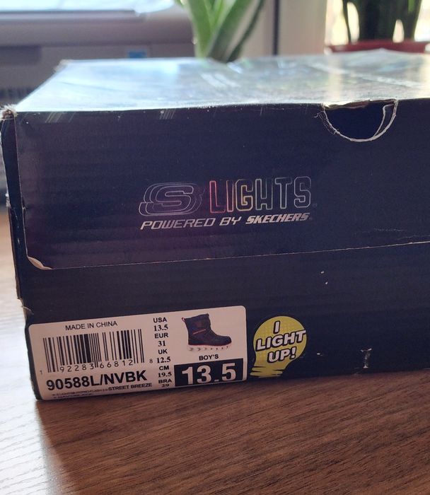 Сапоги Skechers теплые