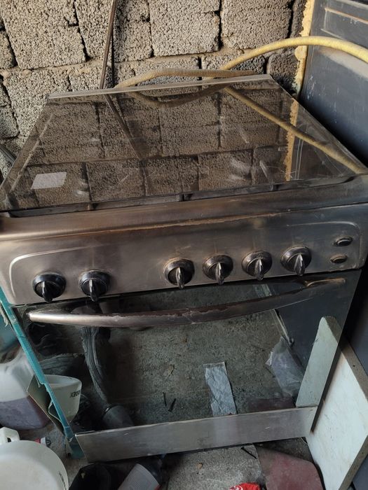 Газовая плита рабочая