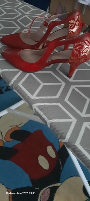 Pantofi piele naturala
