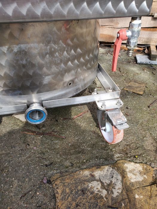 съд за млекомат 200л inox