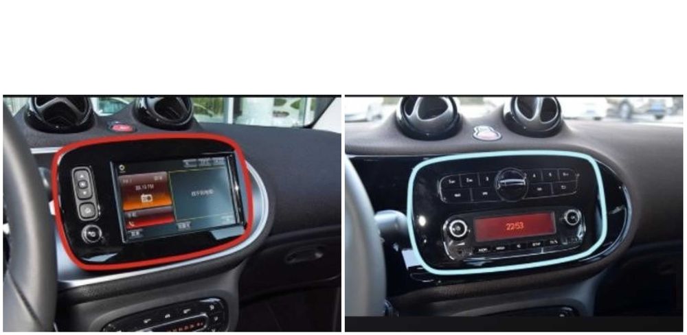 MERCEDES BENZ SMARTFORTWOC453,A453 2016/2022 андроид навигация9'' HIGH