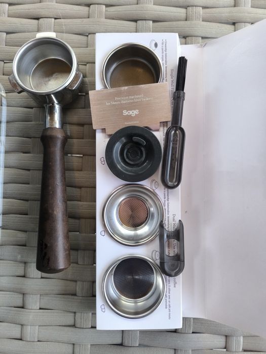 Espressor manual SAGE Barista Pro SES878BST, 1.9l, 1680W