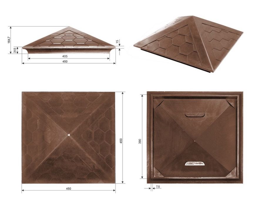 Колпаки для столбов