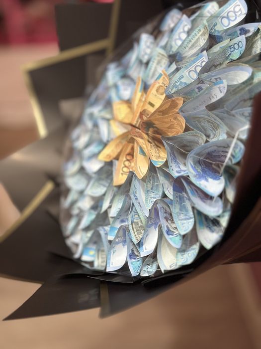 Денежный букетики ВАУ эмоций