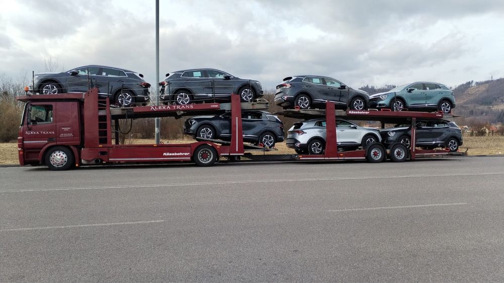 Transport auto din Franta, Germania, Italia spre Romania