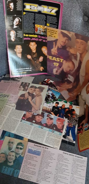 Colectie de articole cu trupa East 17