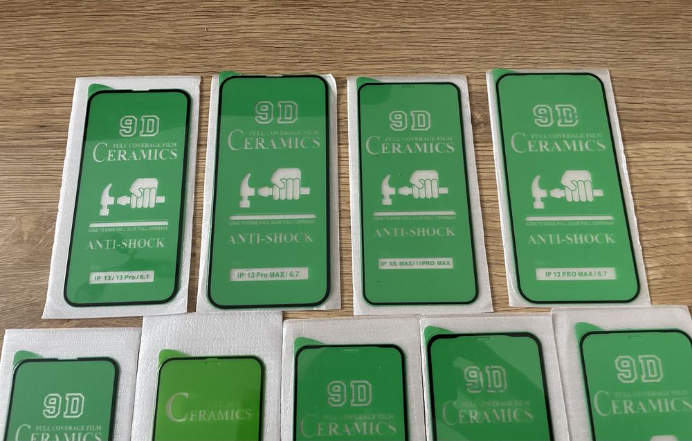 Vand folie sticla ceramica iphone x,xs max,xr,11 pro,12 mini,13