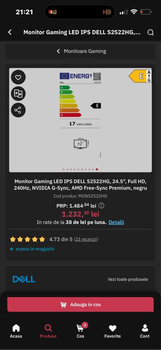 Monitor dell