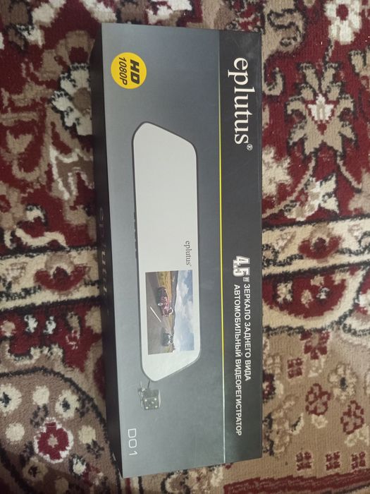 Зеркало заднего вида и видео регистратор eplutus модель D01