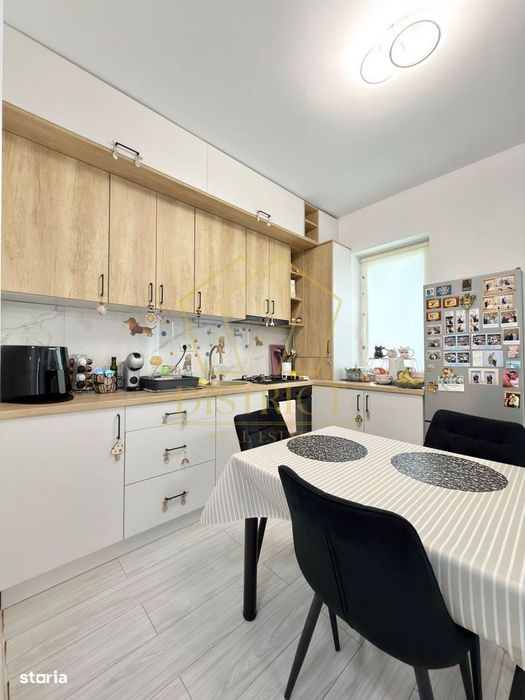 Apartament cu 2 camere mobilat si utilat la etaj intermediar in Giroc