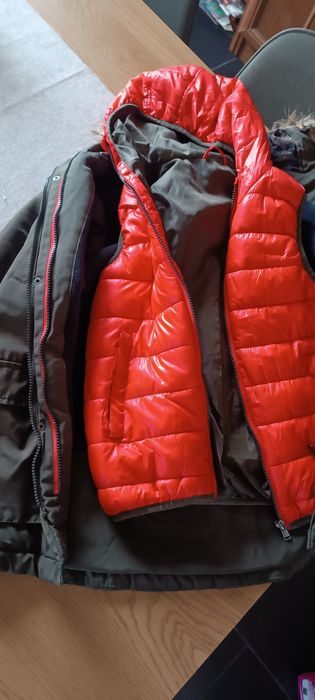 Зимно яке, за момчета до 134 см. 10-12 години, с включен елек. Brand: