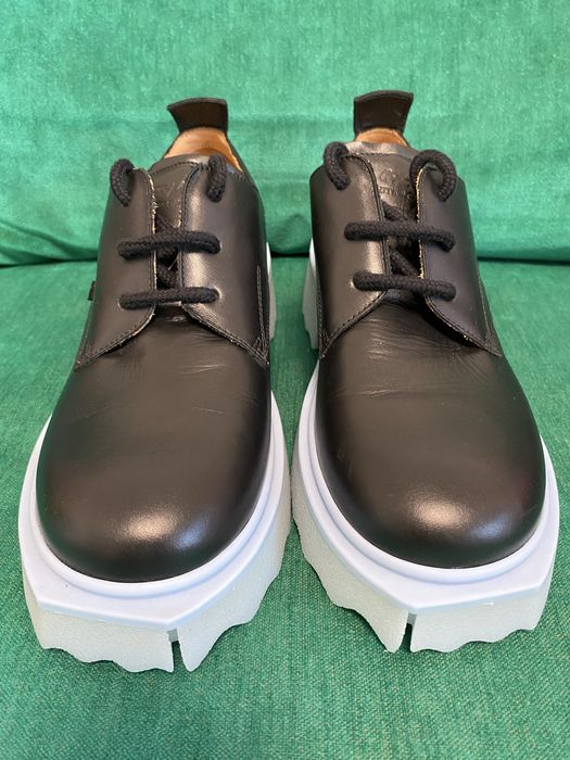 Pantofi Off-White leather Sponge derby marimea 41