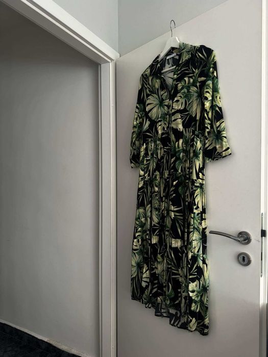 Шарена midi рокля (xs-s)