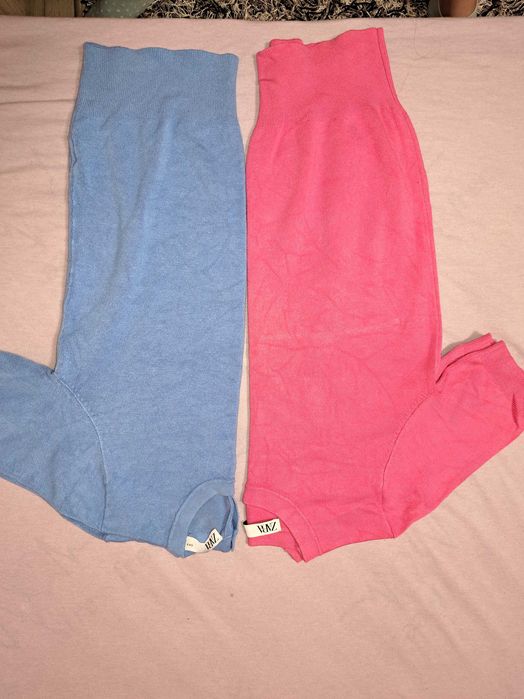 Тениски тънко плетиво на ZARA циклама и в син цвят по 15 лв.