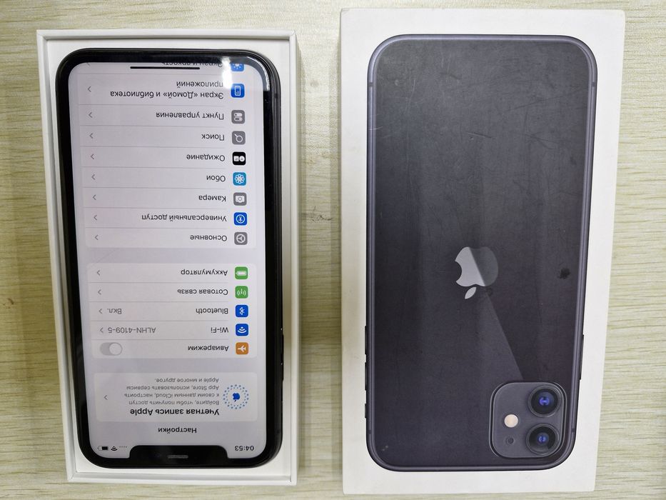 Apple 11, 128 gb, в коробке, за 69000 тг.