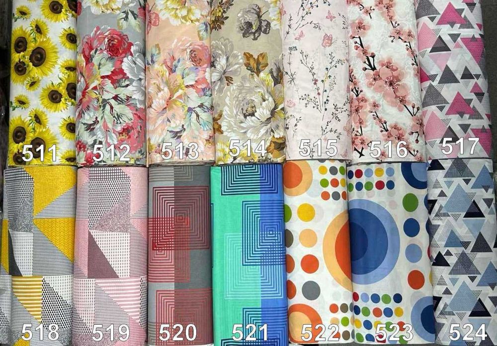 Нови десени Ранфорс 100 % памук за спално бельо