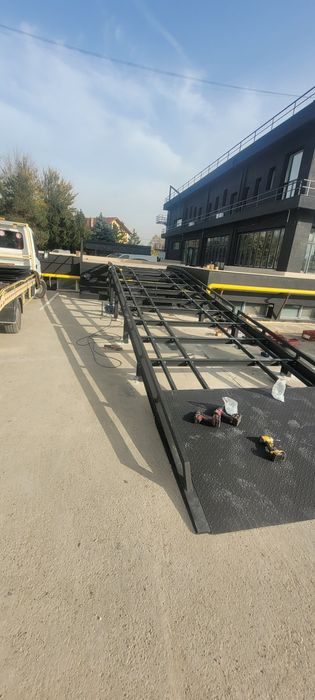 Rampa metalica pentru auto, utilaje