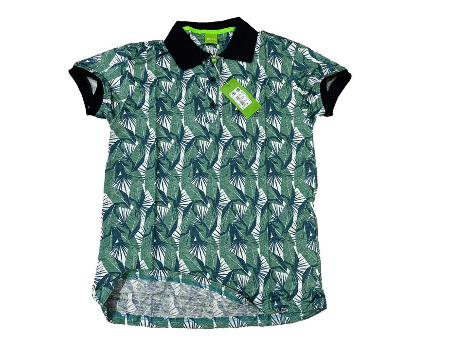 Мъжка тениска с яка HUGO BOSS - Размер  S