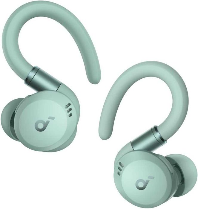 Безжични слушалки Anker Sport X20,Noise Cancellation, Deep Bass, Зелени