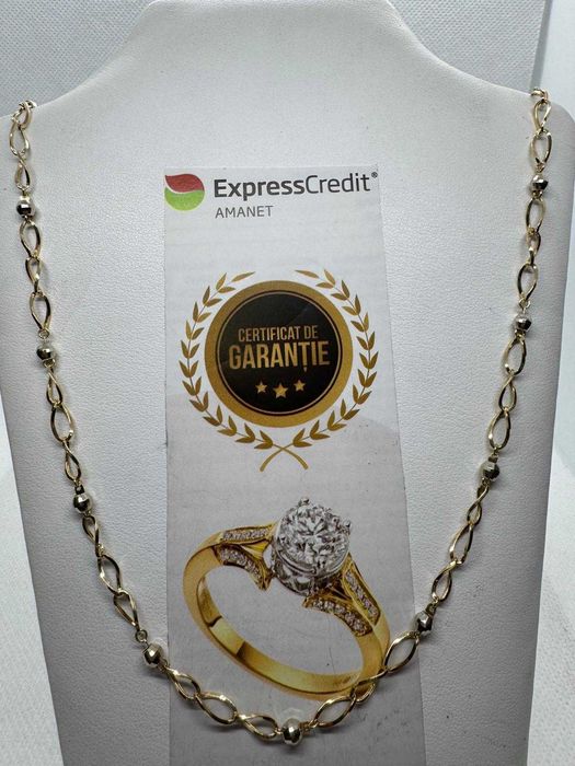 Lant din aur 14k (67808.2/ 10 Pacurari 1) Garantie 2 ani!