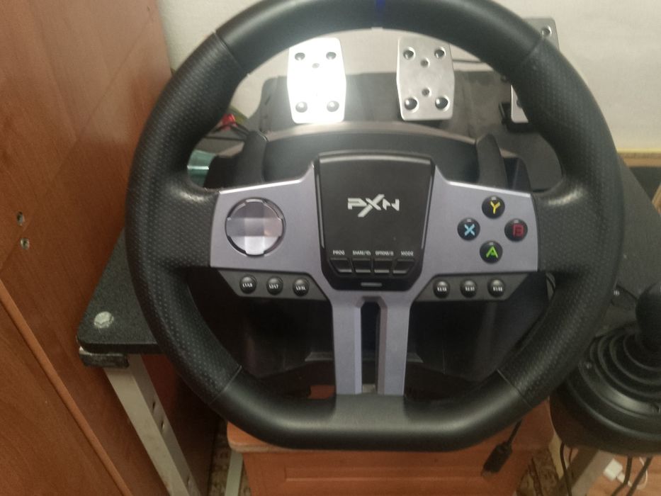 Продам руль, коробка передач и педали