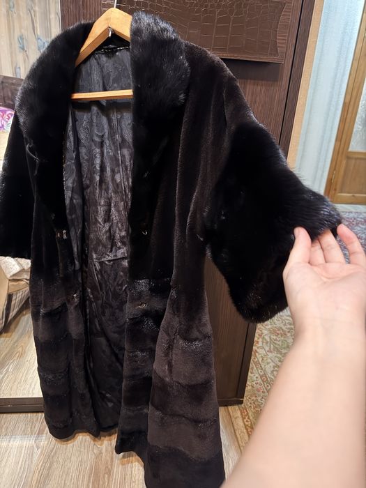 Норковая стриженная шуба