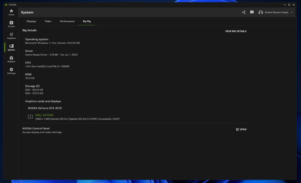 PC GAMING RTX 4070 + INTEL I5-12600K