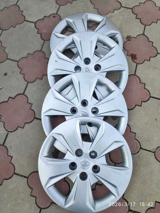 Колпаки оригинал на хундай размер 16