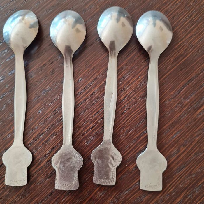 Кафени лъжички метални