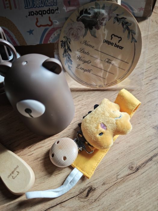Подаръчен бебешки комплект Papa Bear – НОВ
Подходящ за новородено и пе