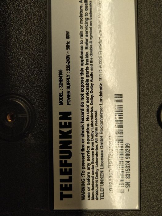 Работеща платка за Telefunken 32HB4100 ( 17IPS63)