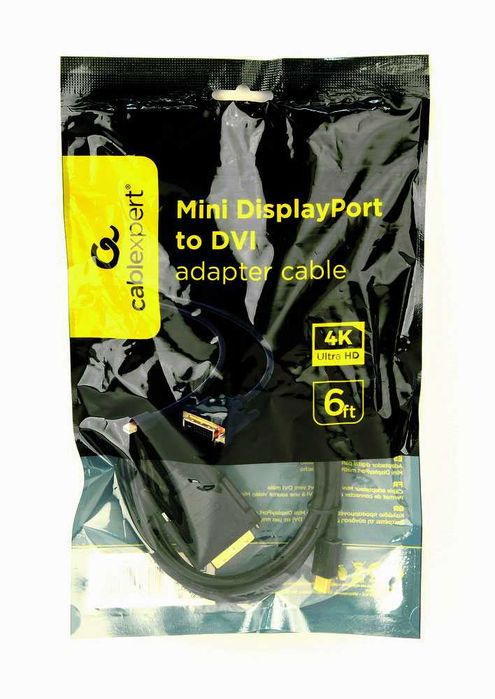 Кабель Cablexpert CC-mDPM-DVIM-6 mini DisplayPort - DVI 1.8 м
