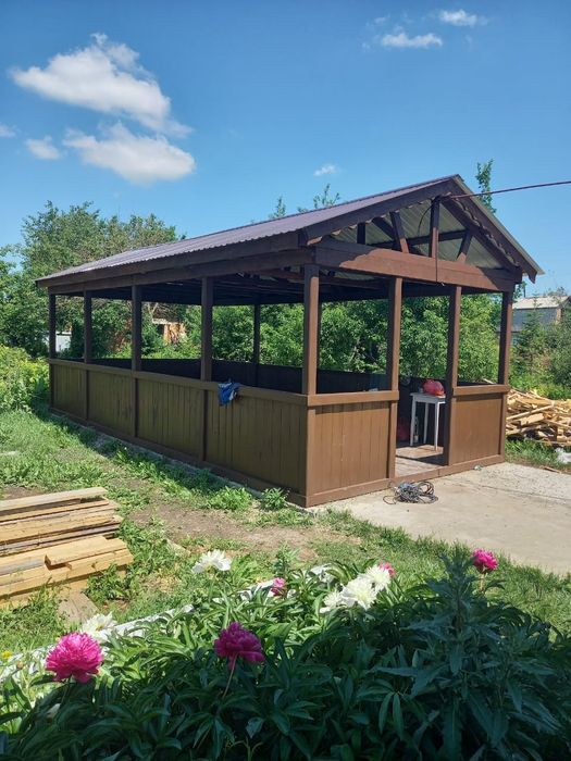 Беседки из дерева