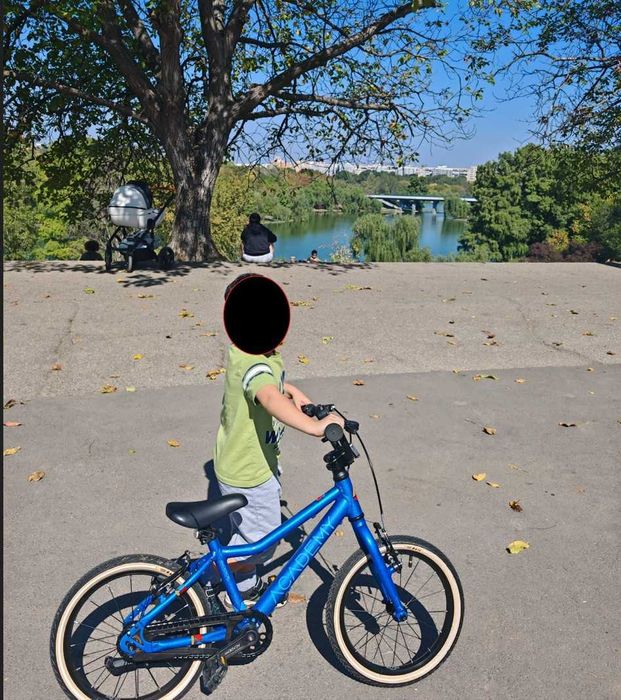 Bicicletă pentru copii Academy Grade 3 - 16" Blue
