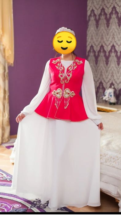 Платье белое на кыз узату