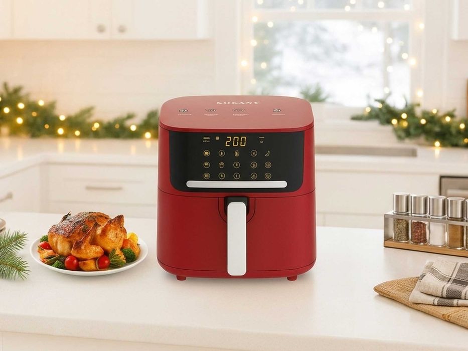 Аэрогриль SOKANY 10046 красный