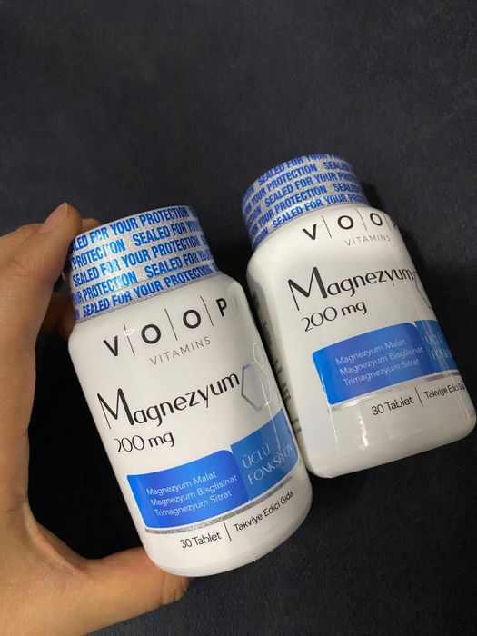 Magneziya komplex va boshqa vitaminlar turetiskiy original