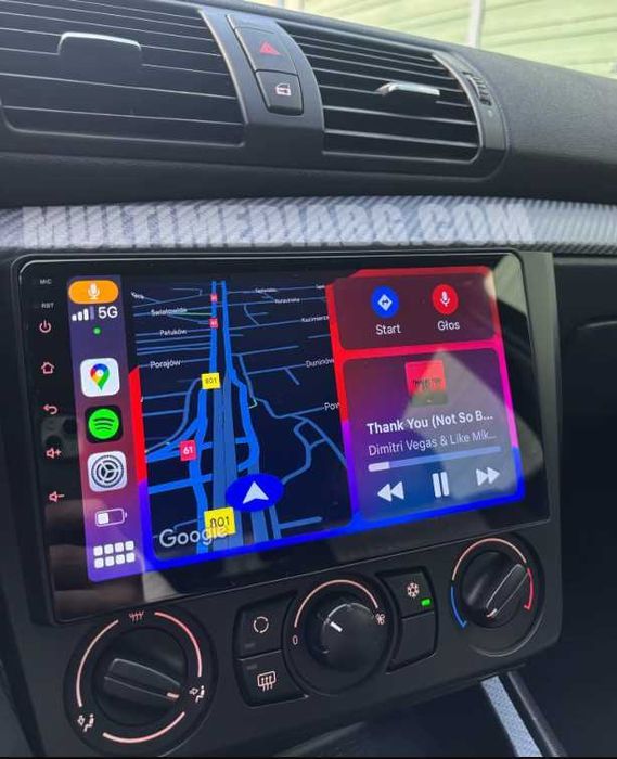 BMW 1 серия  E87 E81 E82 E88 2004г-2011г Мултимедия Навигация Android