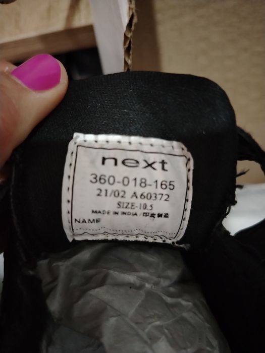 Туфли школьные next 28 размера новые