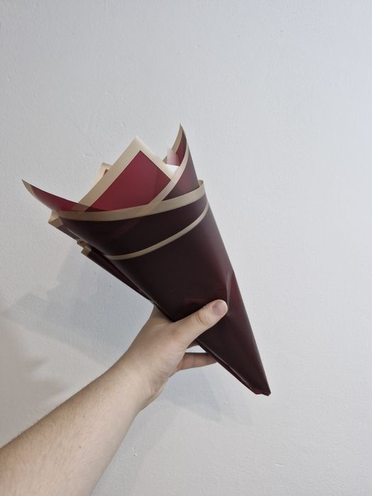 Роза из атласных лент